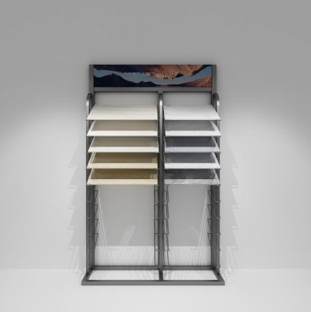 Belangrijkste punten van het ontwerp van het stenen display rek
